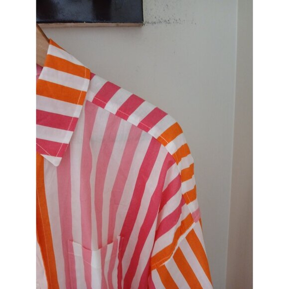 Beach Riot Revolve Alexa Button-Up Top Cover-Up - Picture 3 of 11